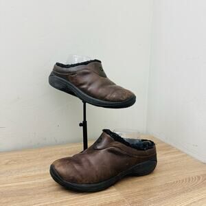 Merrell Encore Chill 2 Brown Leather Slip On Shoe Men’s Size 11.5